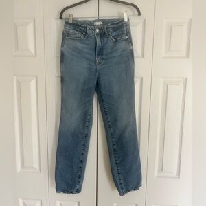 Good American Classic Straight Leg Denim
Sz 4/27